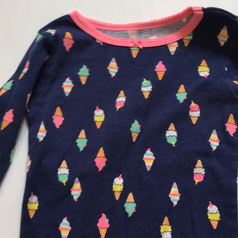 CARTERS ice cream sleep top 6